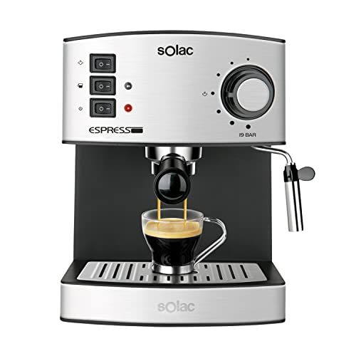 CREATE / THERA EASY/Cafetera express Gris/Cafetera Automática Espress para  Espresso y Cappuccino, Para café …